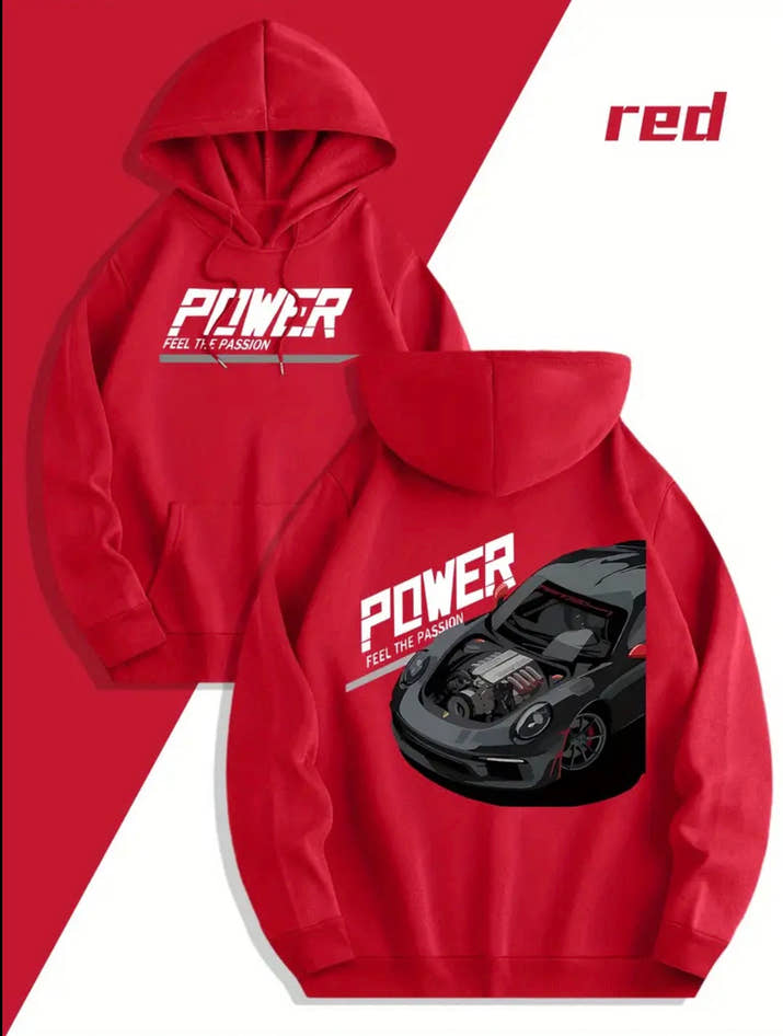 POWER Performance Hoodie – Luxury Motorsport Edition